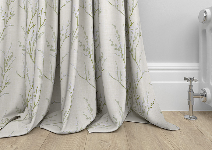 Laura Ashley Pussy Willow Embroidery, Hedgerow - Made to Measure Curtains - Image 6
